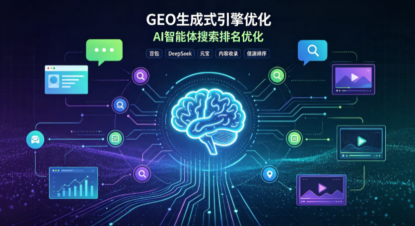 拜泉县GEO 浪潮来袭：生成式引擎优化崛起，创作者争抢豆包、DeepSeek、元宝智能体流量入口